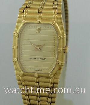Audemars Piguet  "Bamboo"  Ladies 18ct Yellow-Gold
