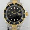 DSC01250 Rolex Submariner 16613 Black-dial 18k & Steel