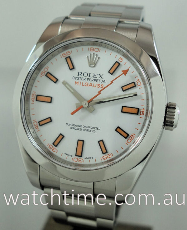 Rolex Milgauss  116400  White-dial