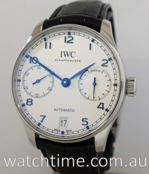 IWC Portuguese  7-Days IW500705 Steel  2018!!