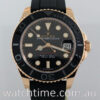 DSC01672 Rolex Yacht-Master Rose-Gold Oysterflex 37mm 268655 Sept 2017
