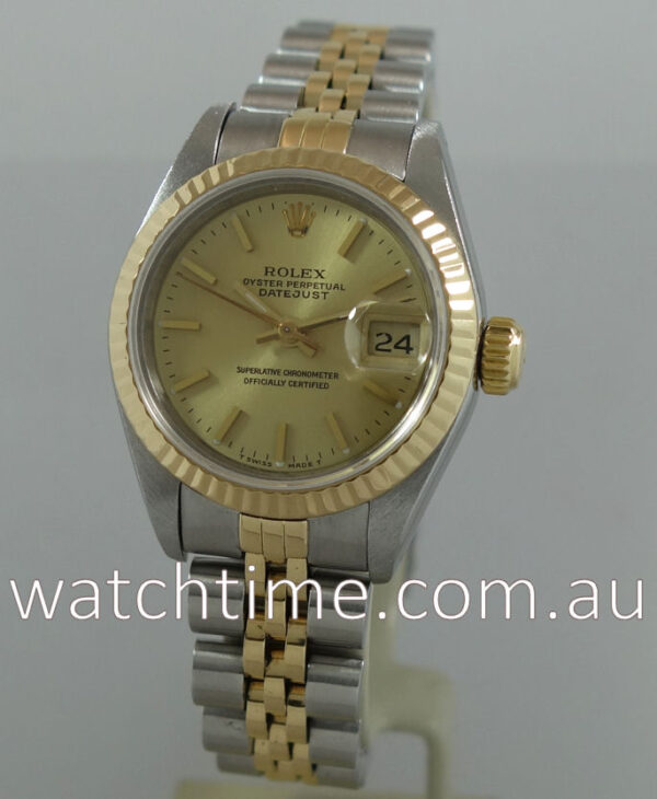 Rolex Ladies Datejust, 18k & Steel  69173