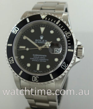 Rolex Submariner Date 16610  Box & Papers