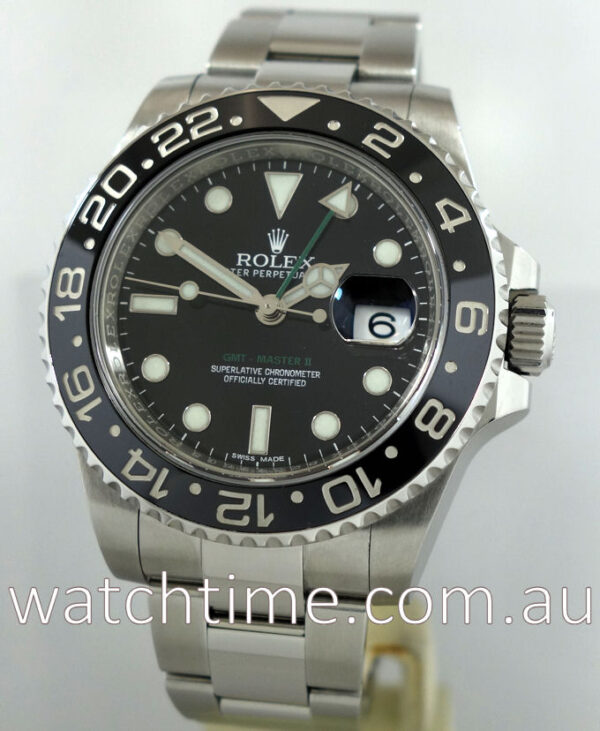 Rolex GMT MASTER II  Ceramic 116710LN