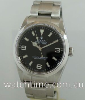 ROLEX EXPLORER 114270 SERIAL ENGRAVED 2010
