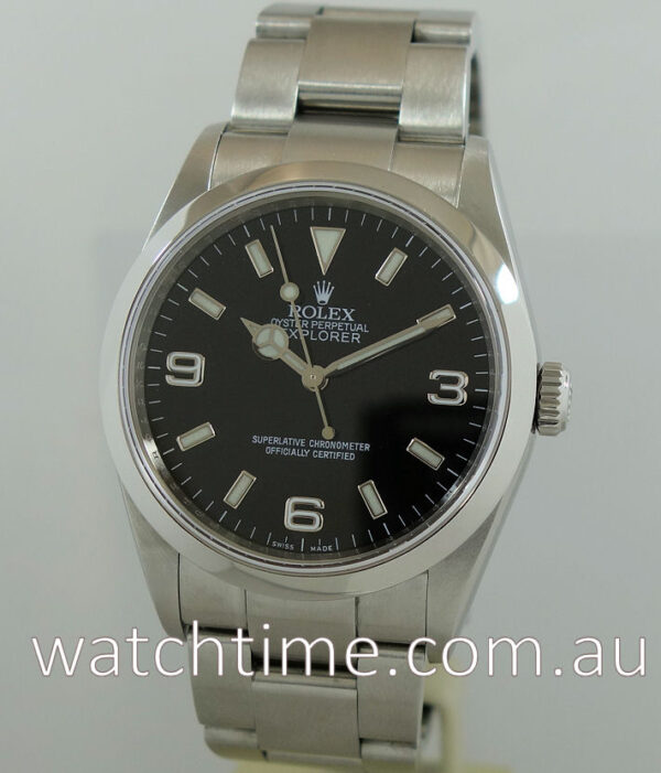 ROLEX EXPLORER 114270 SERIAL ENGRAVED 2010