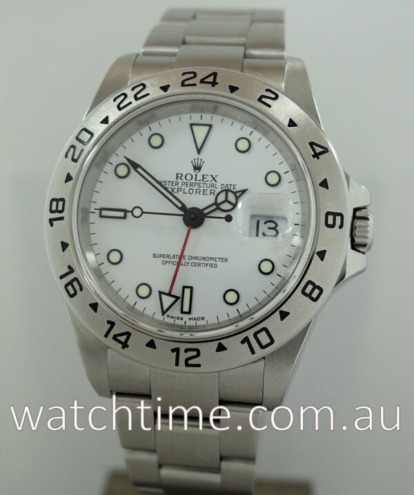 Rolex Explorer II White dial 16570