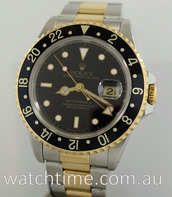 Rolex GMT Master II 18ct & Steel 16713