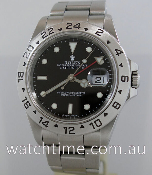 Rolex Explorer II Black dial 16570