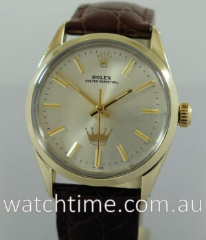 1983 Rolex Oyster for Hallmark  gold-capped with special dial 