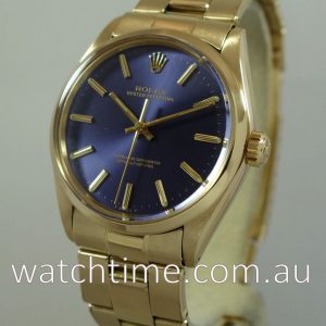 Rolex Oyster 18k Yellow-Gold  c 1980s