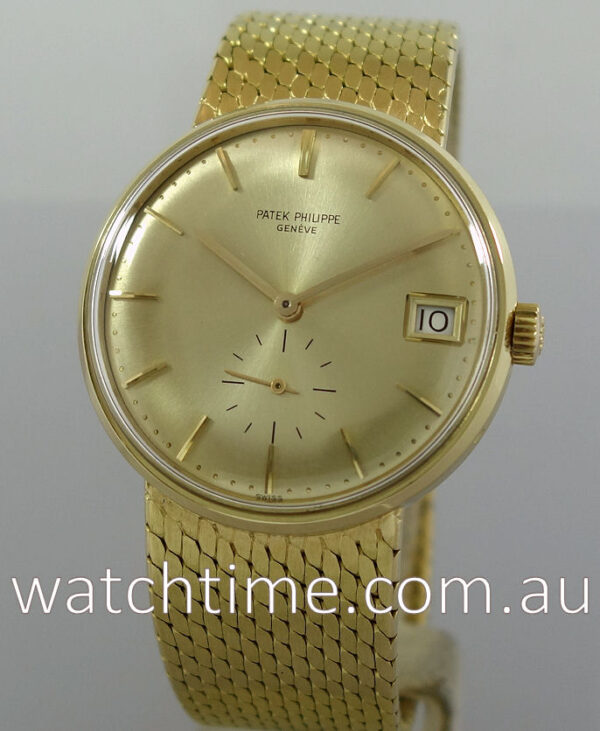 Patek Philippe 3514/1 18k Yellow-Gold on Bracelet