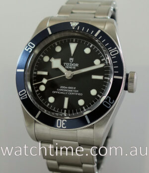 Tudor Black Bay  79230B  Blue-bezel on Bracelet