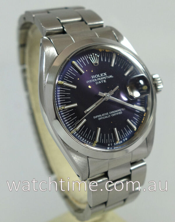 Rolex Oyster Date, Automatic with "Purple dial" circa 1968
