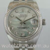 DSC03691 Rolex Datejust 31 Steel, Mother of Pearl with Diamonds