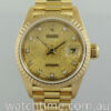 Rolex Lady-Datejust 18k Yellow Gold, Diamond-dial 69178
