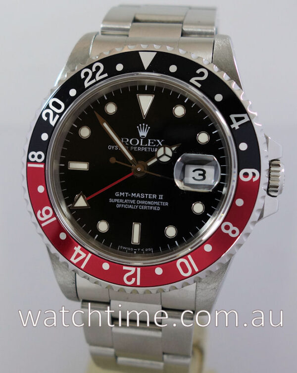 ROLEX GMT MASTER II  "Coke"  16710