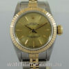 DSC04075 Rolex Ladies Oyster 18k & Steel Jubilee bracelet