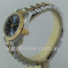 Rolex Ladies Oyster 18k & Steel Blue dial