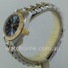 DSC04296 Rolex Ladies Oyster 18k & Steel Blue dial
