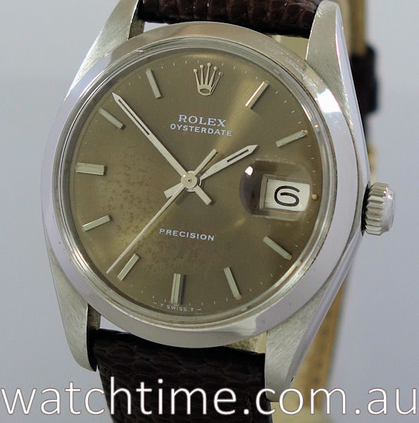 Rolex Oysterdate 6694  Bronze-dial c1977