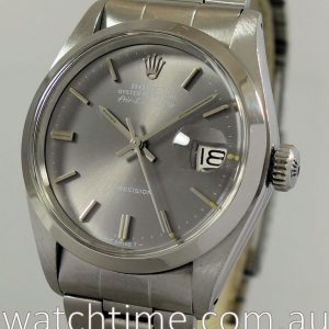 Rolex Air-King Date  c 1973  Grey-dial