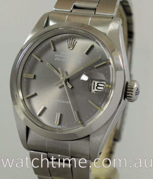 Rolex Air-King Date  c 1973  Grey-dial