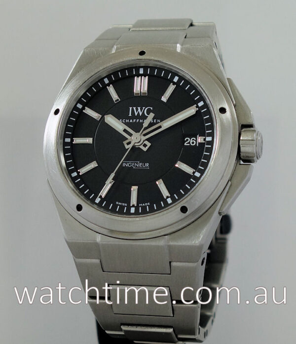 IWC Ingenieur Automatic 3239  42mm Steel on bracelet, Black dial