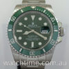 DSC05046 Rolex Submariner 116610LV GREEN HULK Box & Papers Sep 2018 "UNUSED"