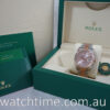 Rolex Datejust 18k Everose & Steel 116231 Rose Diamond-dial