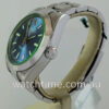 Rolex Milgauss Blue Dial, Green Crystal  116400GV  2017
