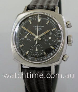HEUER CAMARO 12 CHRONO Tropical  Dial 1970's