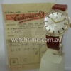 68-papers 1968 OMEGA 9ct Yellow-Gold Automatic, Cal 552