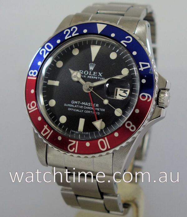 Rolex GMT Master 1675  Pepsi 1968