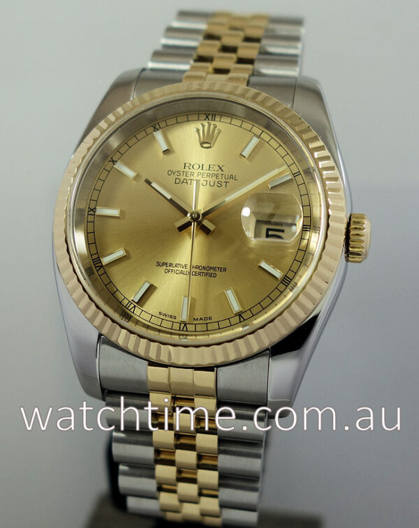 Rolex Datejust 18k & Steel  116233