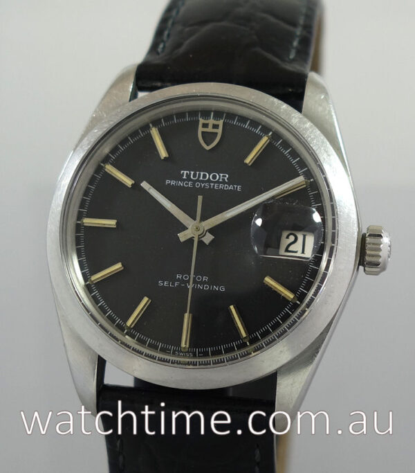 Tudor Prince OysterDate, Black dial