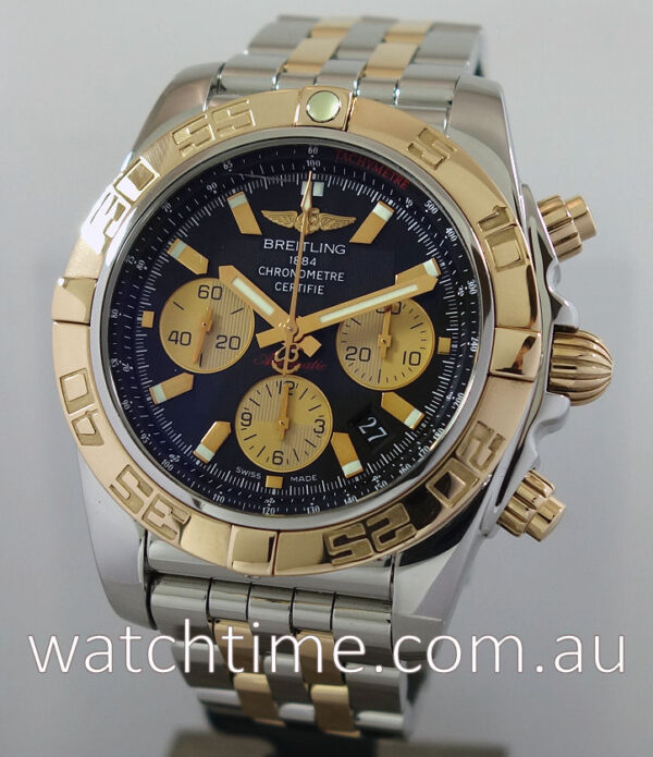 Breitling Chronomat 44  18k Rose-Gold & Steel  CB011012/B968