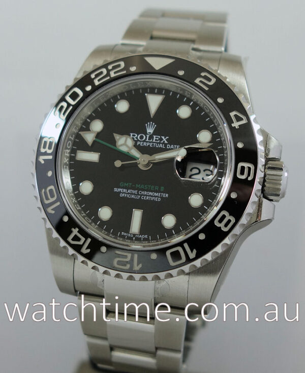 Rolex GMT MASTER II "UNUSED" Ceramic August 2017 116710LN