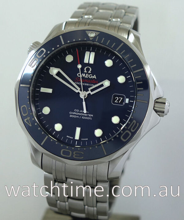 Omega Seamaster 300m Ceramic bezel, Blue-dial 212.30.41.20.03.001