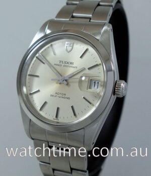 Tudor Prince OysterDate, Steel on bracelet