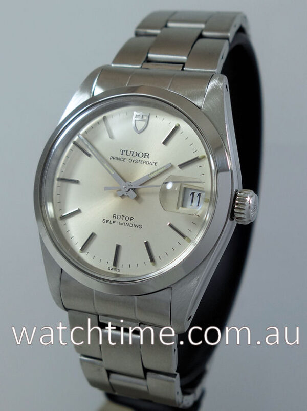 Tudor Prince OysterDate, Steel on bracelet