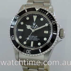 Rolex SeaDweller 1665  Box   Papers 1982