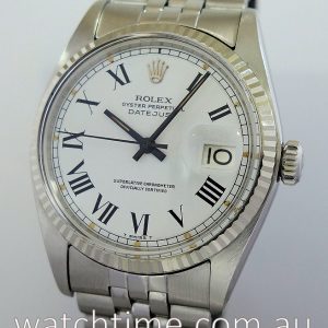 Rolex Datejust 36  Steel White Roman dial  1601