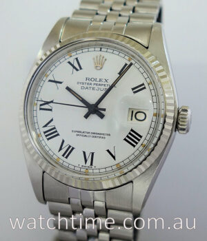 Rolex Datejust 36, Steel White Roman dial  1601