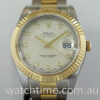 Rolex Datejust 41mm 18k & Steel, Diamond-dial 116333 UNUSED