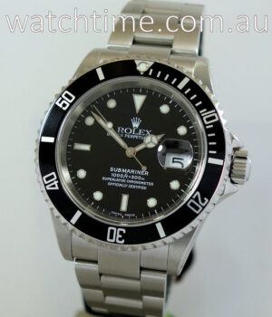 Rolex Submariner DATE 16610 SEL C 2000 Box   Service Card