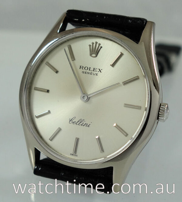 Rolex Cellini 18k White-Gold, Midsize 3804