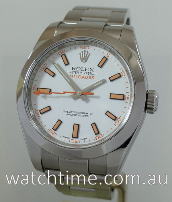 Rolex Milgauss 116400  Jan 2017 Box & Card