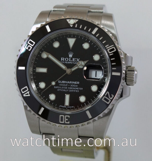 Rolex Submariner 116610LN  Dec. 2018 Box & Card