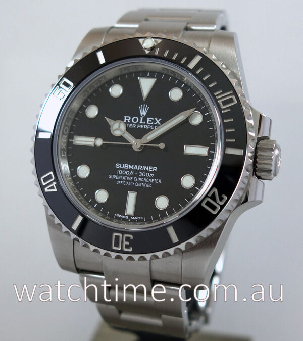 Rolex Submariner 114060M CERAMIC  December 2018